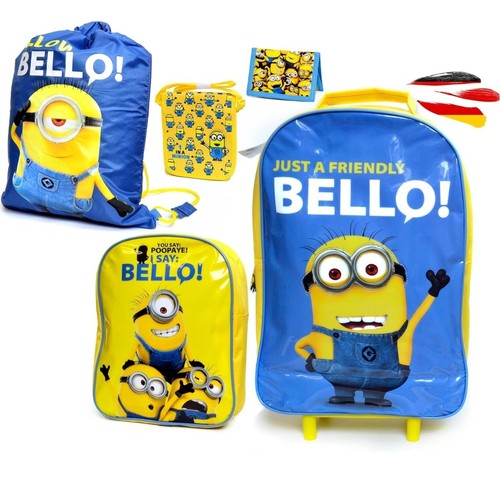 Minions kinder gepäck set - minions,