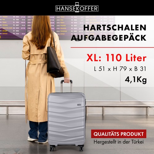 Koffer groß trolly fürs - groß,